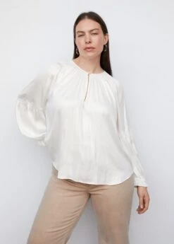 Blouse Froncée Bouton -Vêtements Pascher 57043807 02 D5