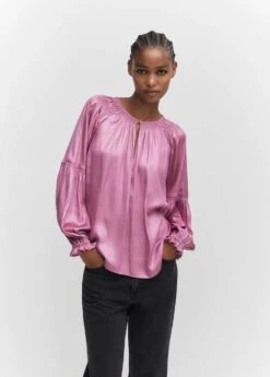Blouse Froncée Bouton -Vêtements Pascher 57043807 85