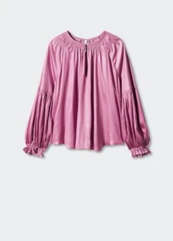Blouse Froncée Bouton -Vêtements Pascher 57043807 85 B