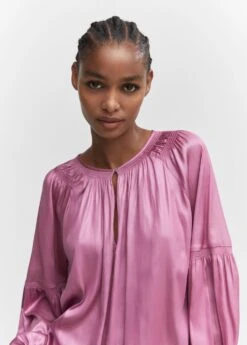 Blouse Froncée Bouton -Vêtements Pascher 57043807 85 D1