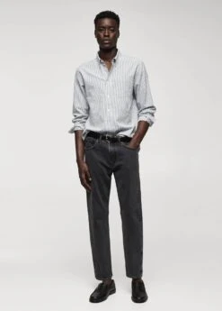 Chemise 100 % Coton Rayures Bicolores -Vêtements Pascher 57044005 37 99999999 01