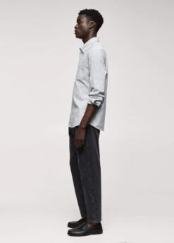 Chemise 100 % Coton Rayures Bicolores -Vêtements Pascher 57044005 37 D2