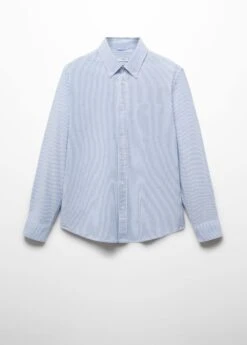 Chemise 100 % Coton Rayures Bicolores -Vêtements Pascher 57044005 56 B