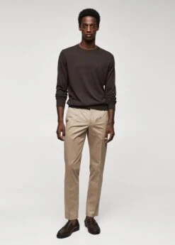 Chino Slim-fit Coton Pinces 19 Chino Slim-fit Coton Pinces -Vêtements Pascher 57044391 08 99999999 01