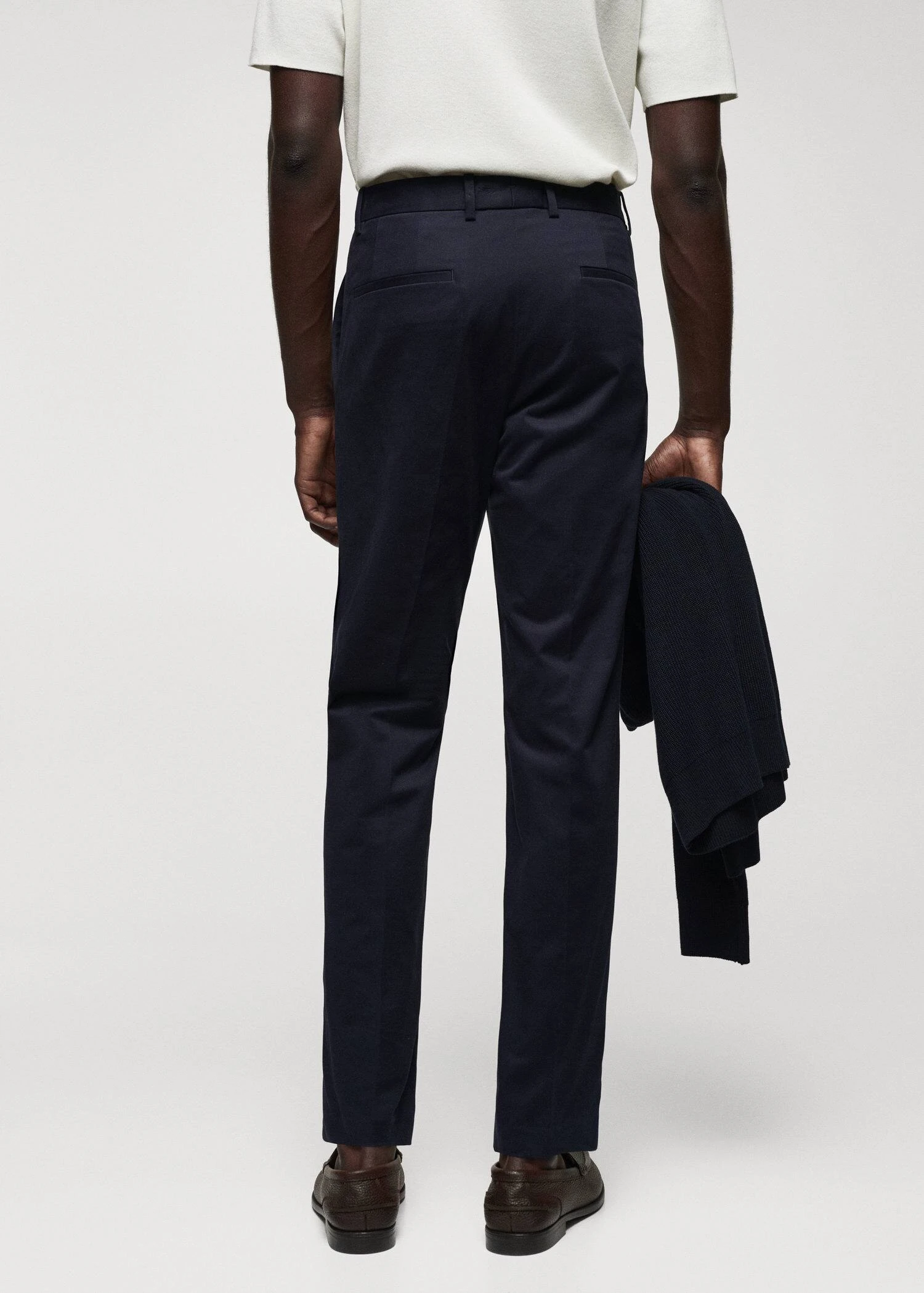 Chino Slim-fit Coton Pinces 13 Chino Slim-fit Coton Pinces – Image 11