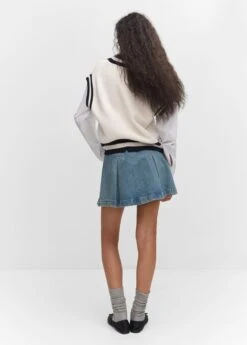 Gilet Col V Contrasté -Vêtements Pascher 57044398 05 R