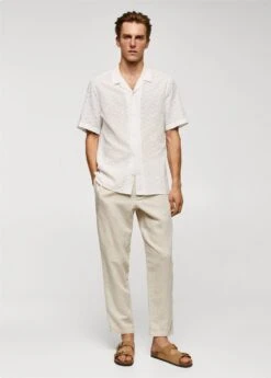 Chemise Col Bowling Broderies 11 Chemise Col Bowling Broderies -Vêtements Pascher 57044436 01 99999999 01