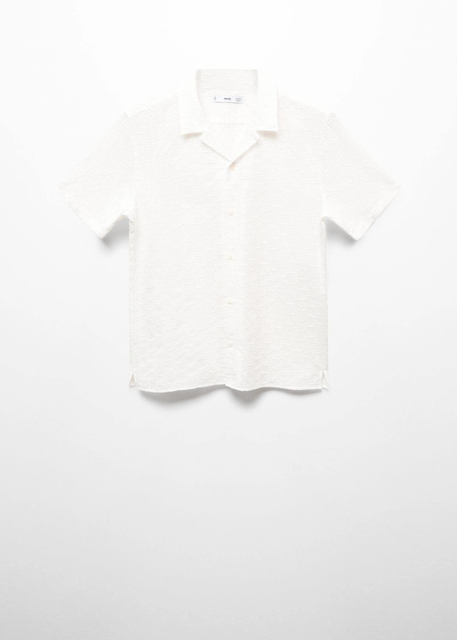 Chemise Col Bowling Broderies 9 Chemise Col Bowling Broderies – Image 7