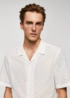 Chemise Col Bowling Broderies 10 Chemise Col Bowling Broderies -Vêtements Pascher 57044436 01 D1