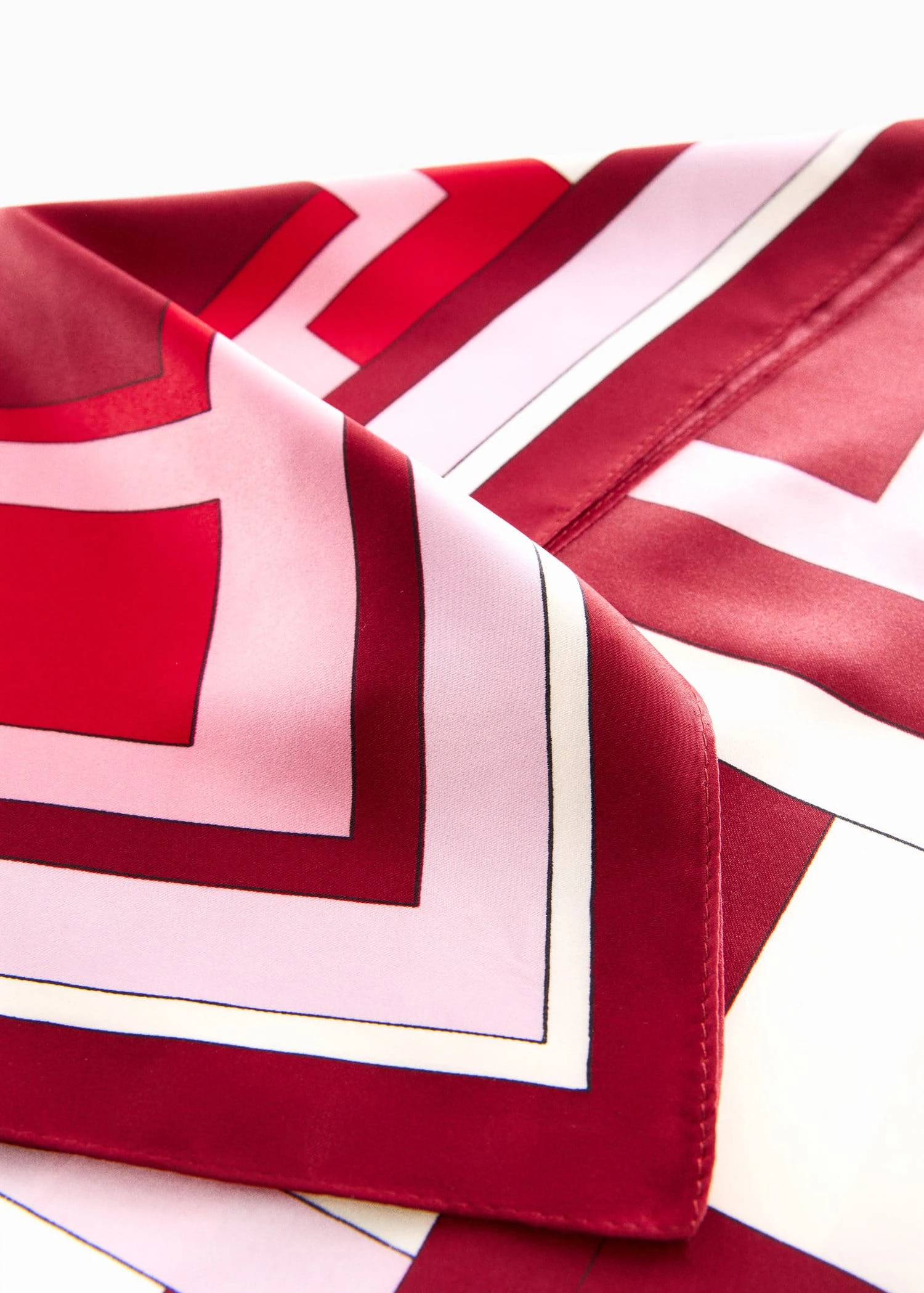 Foulard Imprimé Géométrique 3 Foulard Imprimé Géométrique