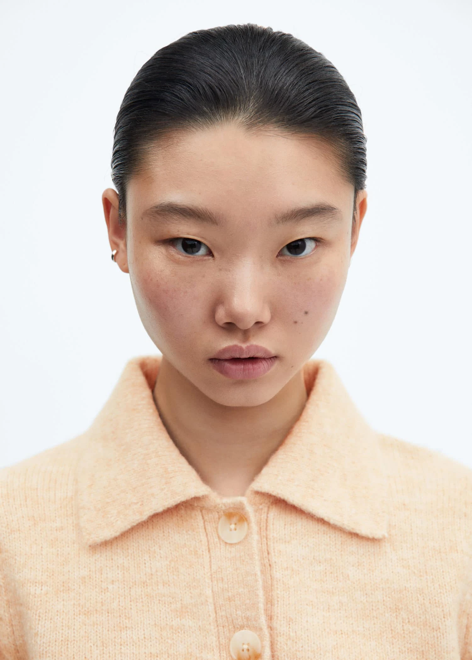 Cardigan Manches Courtes Col Chemise 6 Cardigan Manches Courtes Col Chemise – Image 4