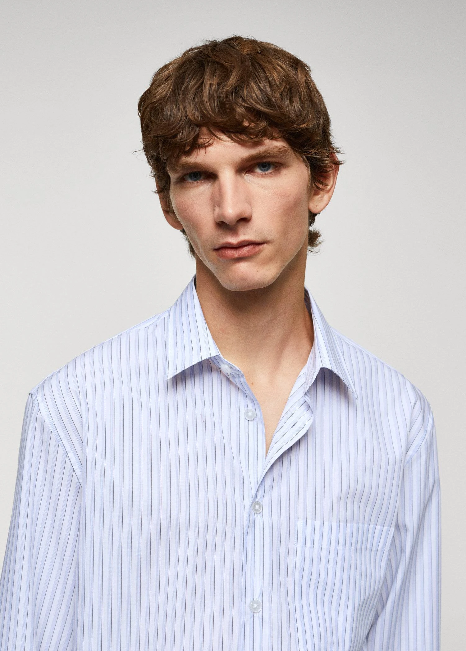 Chemise Oversize Coton Rayures 6 Chemise Oversize Coton Rayures – Image 4