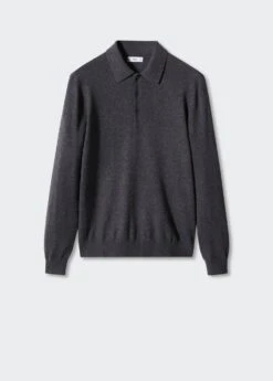 Polo Laine Manches Longues Chiné -Vêtements Pascher 57045956 95 B