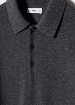 Polo Laine Manches Longues Chiné -Vêtements Pascher 57045956 95 D8