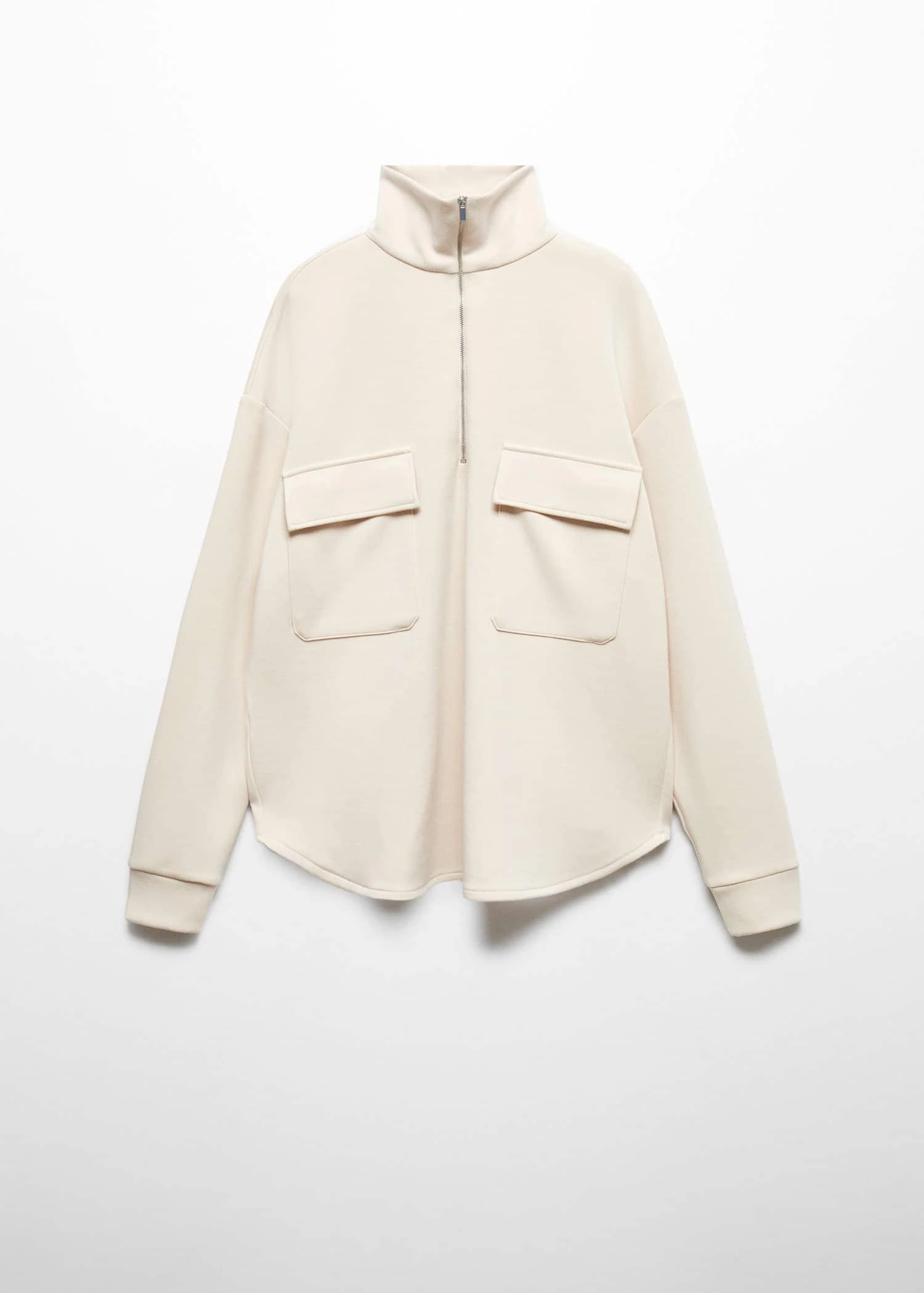 Sweat-shirt Poches Plaquées 12 Sweat-shirt Poches Plaquées – Image 10