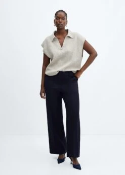 Pantalon Droit à Rayures -Vêtements Pascher 57045980 56 D3