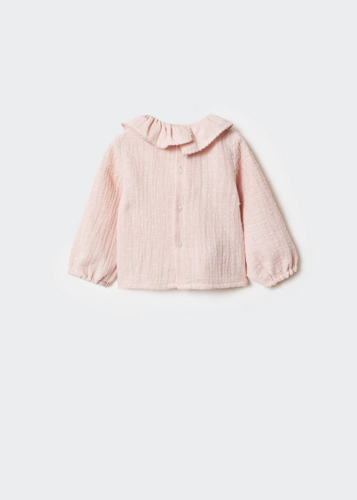 Blouse Coton Col Claudine 5 Blouse Coton Col Claudine – Image 3