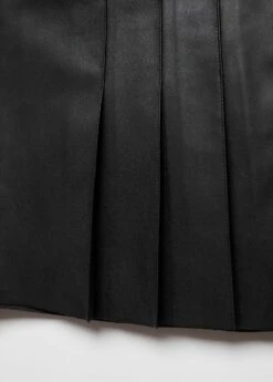 Minijupe Plissée Similicuir -Vêtements Pascher 57046713 99 D8