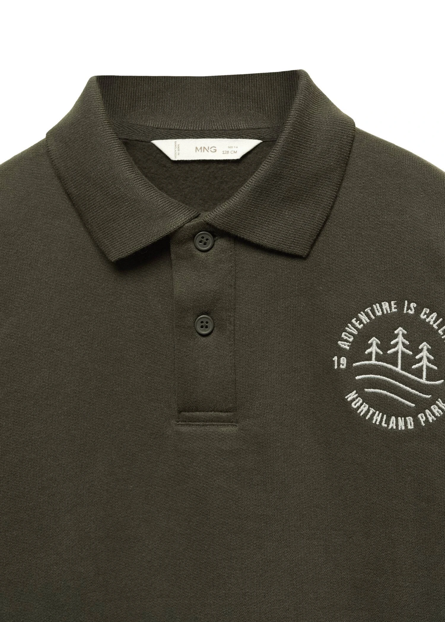 Sweat-shirt Polo Message 6 Sweat-shirt Polo Message – Image 4