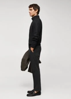 Pull-over Laine Mélangée Détail Torsadé -Vêtements Pascher 57047723 95 D2