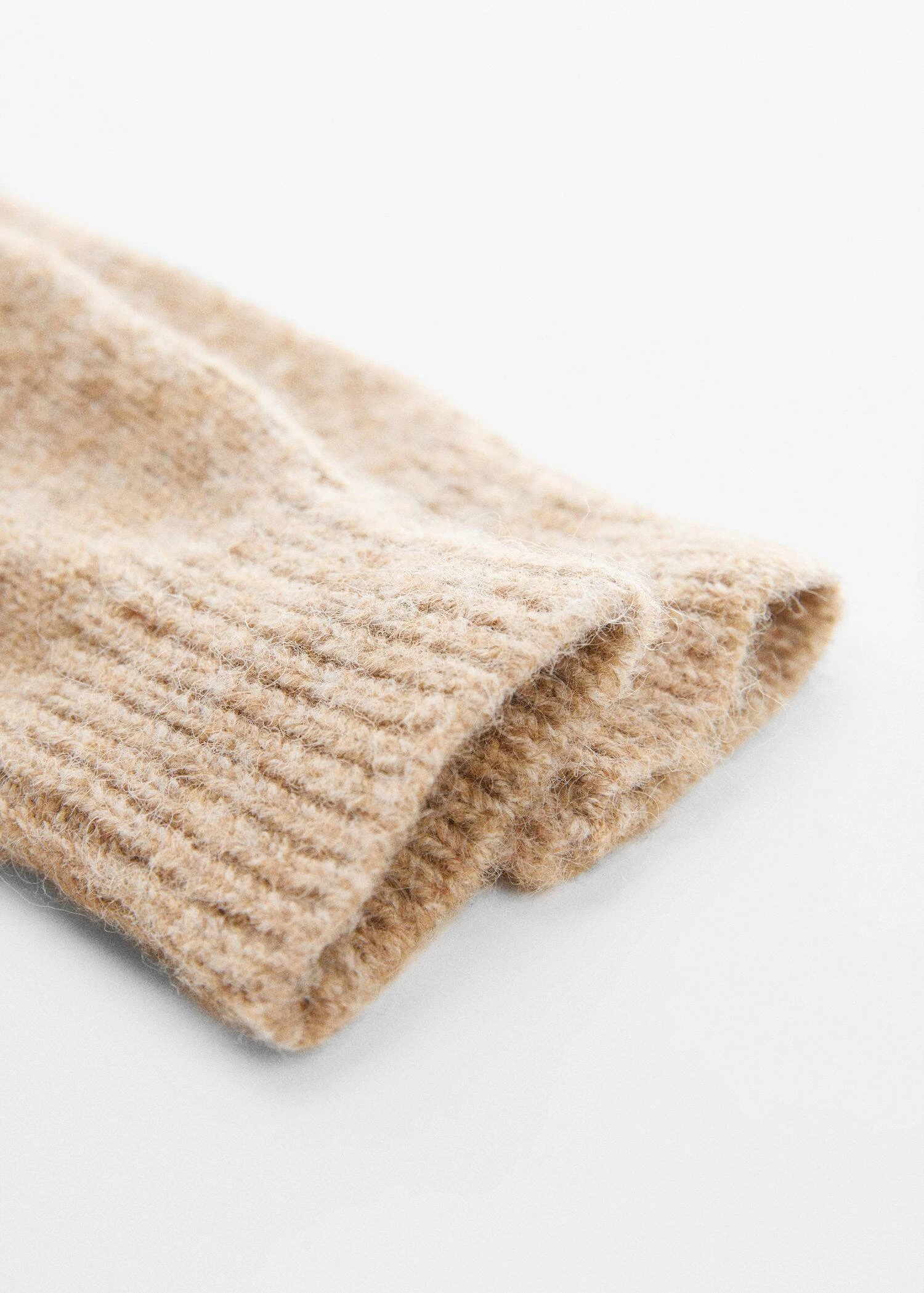 Gants Maille Côtelée 3 Gants Maille Côtelée