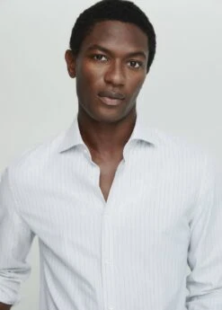 Chemise Structurée Fines Rayures 13 Chemise Structurée Fines Rayures -Vêtements Pascher 57047904 92 D1