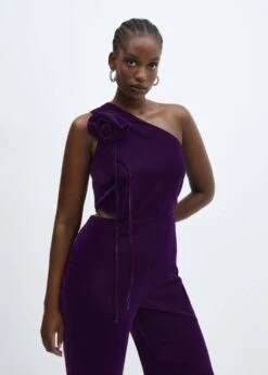 Combinaison Velours Asymétrique -Vêtements Pascher 57049096 65 D5