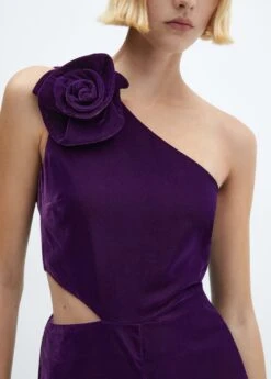 Combinaison Velours Asymétrique -Vêtements Pascher 57049096 65 D6