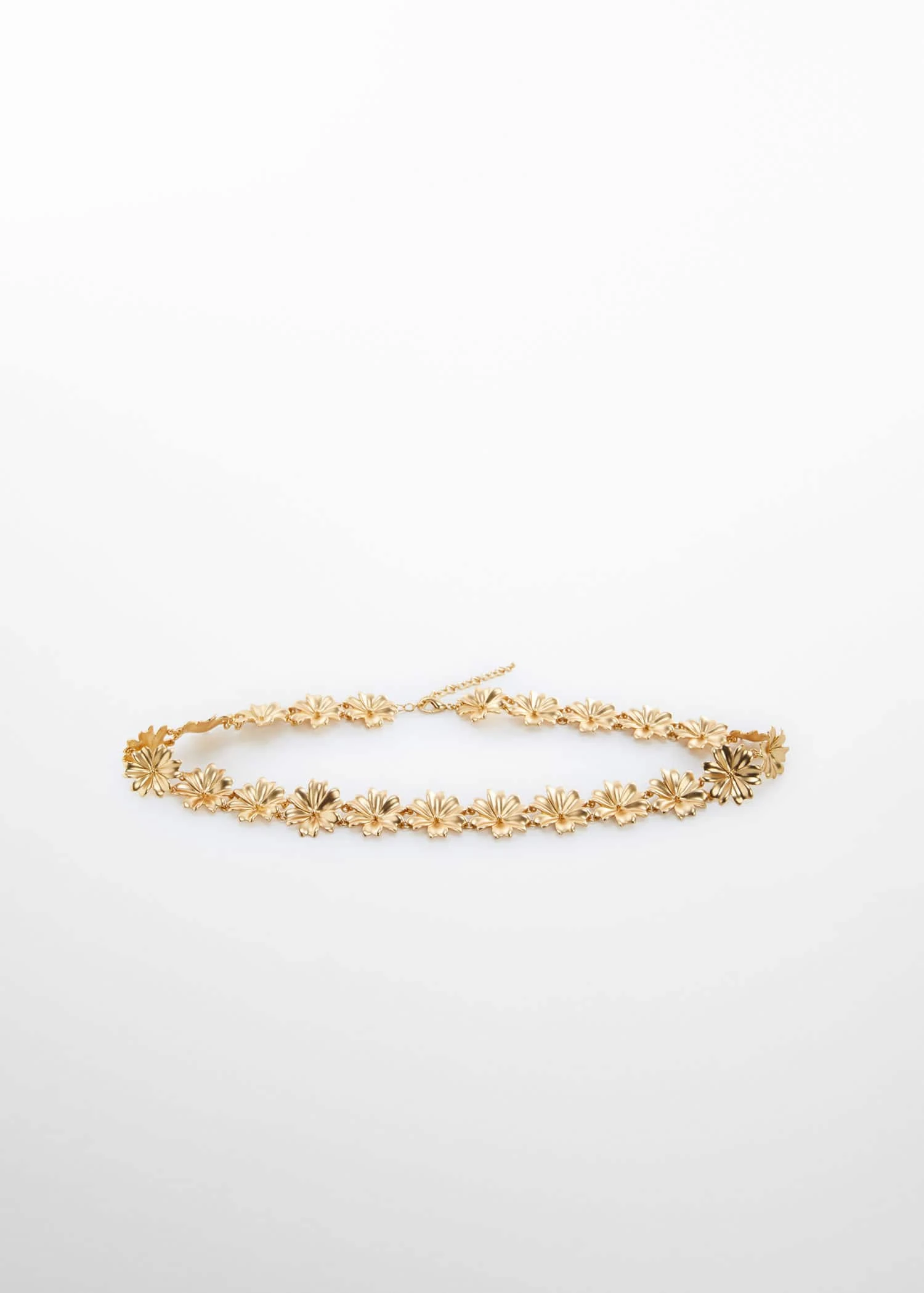 Ceinture Métallique Fleurs 4 Ceinture Métallique Fleurs – Image 2