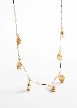 Colliers Perles Coquillages 5 Colliers Perles Coquillages -Vêtements Pascher 57050044 OR