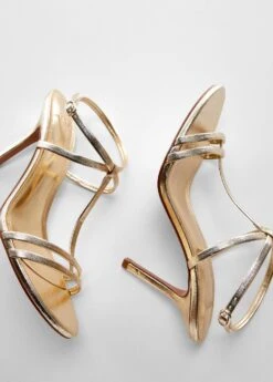 Sandales Talon à Bride -Vêtements Pascher 57050100 OR D5