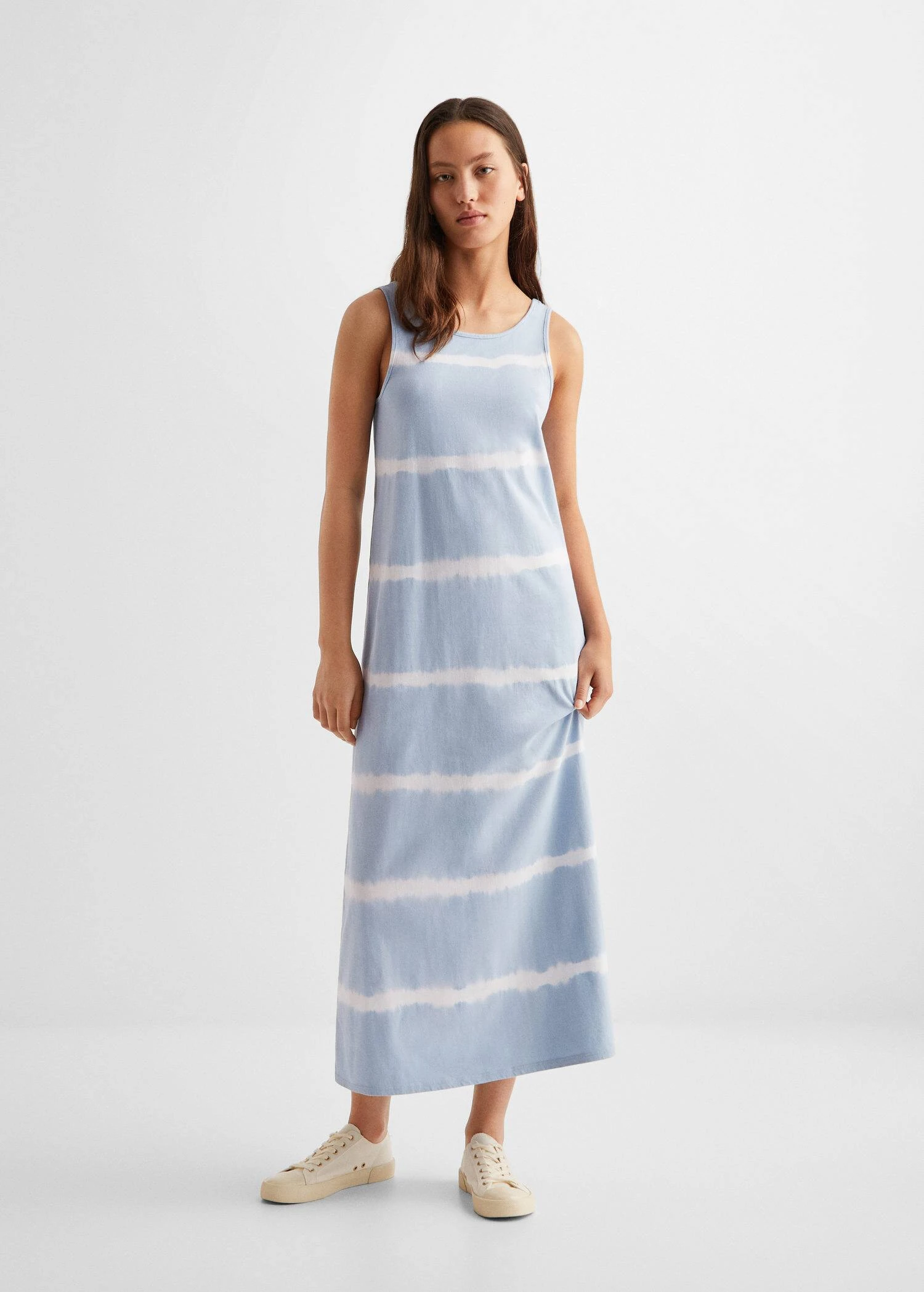 Robe Longue Rayures 4 Robe Longue Rayures – Image 2