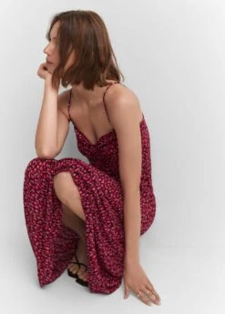 Robe à Fleurs Détail Froncé 22 Robe à Fleurs Détail Froncé -Vêtements Pascher 57050177 70 D2