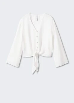 Blouse Manches Cloche Nœud 29 Blouse Manches Cloche Nœud -Vêtements Pascher 57050213 05 B