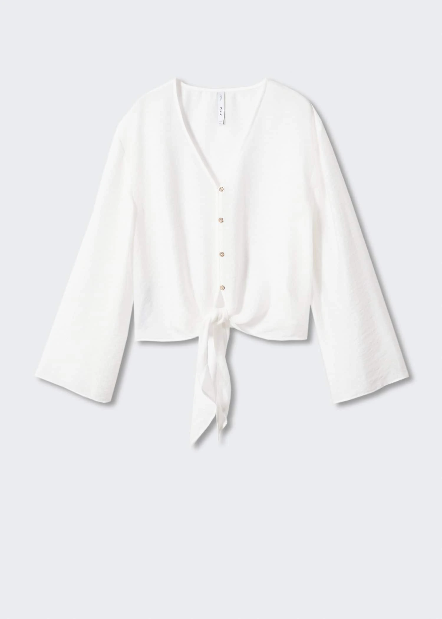 Blouse Manches Cloche Nœud 10 Blouse Manches Cloche Nœud – Image 8