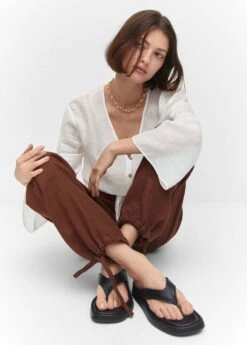 Blouse Manches Cloche Nœud 26 Blouse Manches Cloche Nœud -Vêtements Pascher 57050213 05 D2