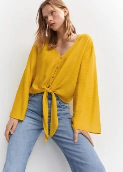 Blouse Manches Cloche Nœud 33 Blouse Manches Cloche Nœud -Vêtements Pascher 57050213 11 D2