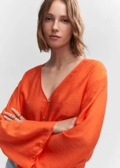 Blouse Manches Cloche Nœud 39 Blouse Manches Cloche Nœud -Vêtements Pascher 57050213 87 D1