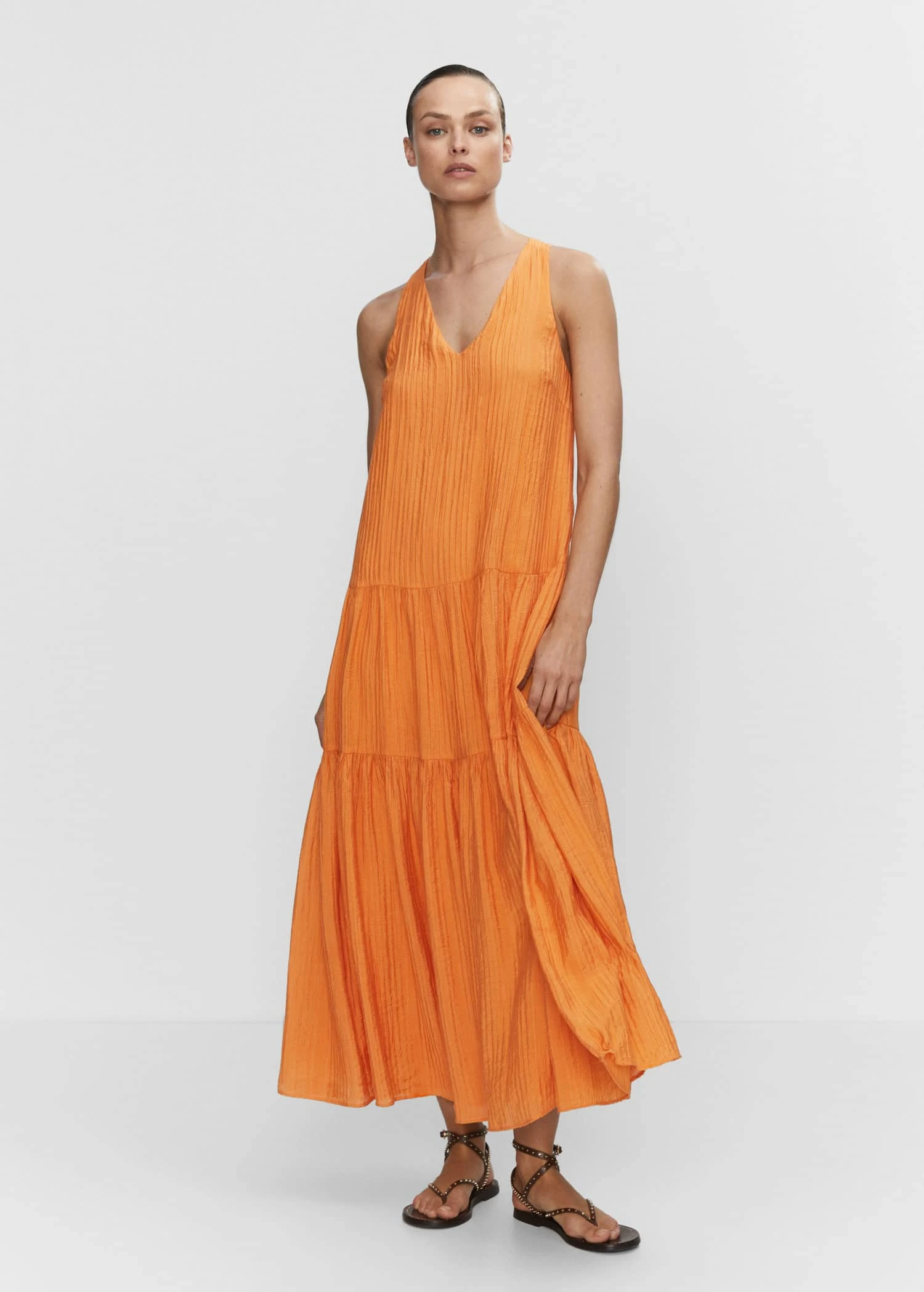 Robe évasée Texturée 4 Robe évasée Texturée – Image 2