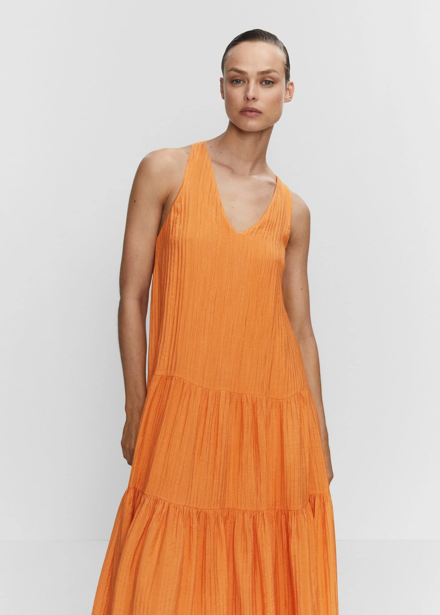 Robe évasée Texturée 3 Robe évasée Texturée