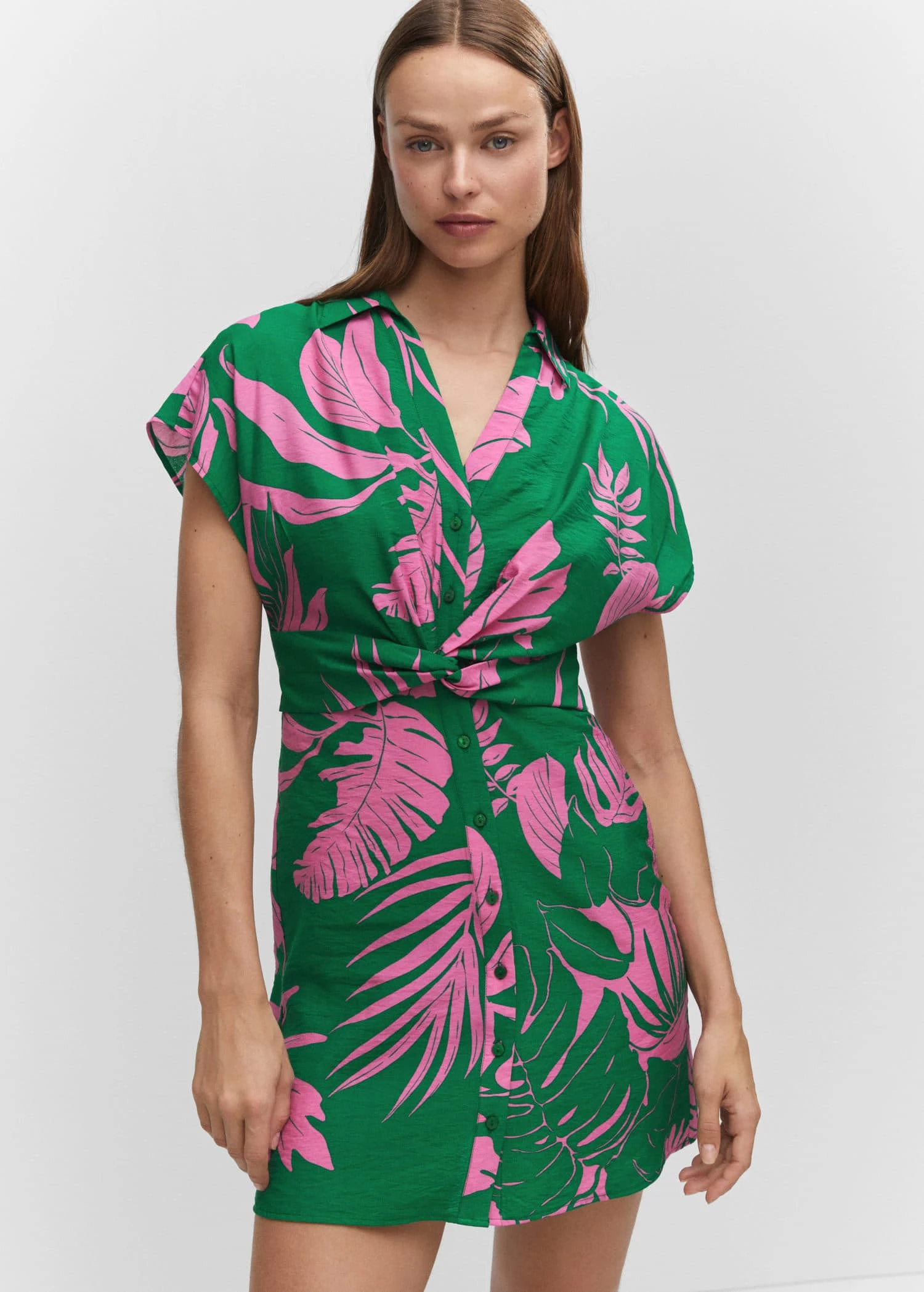 Robe Chemise Tropicale 12 Robe Chemise Tropicale – Image 10