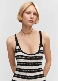 Robe Crochet à Rayures 14 Robe Crochet à Rayures -Vêtements Pascher 57050256 99 D1