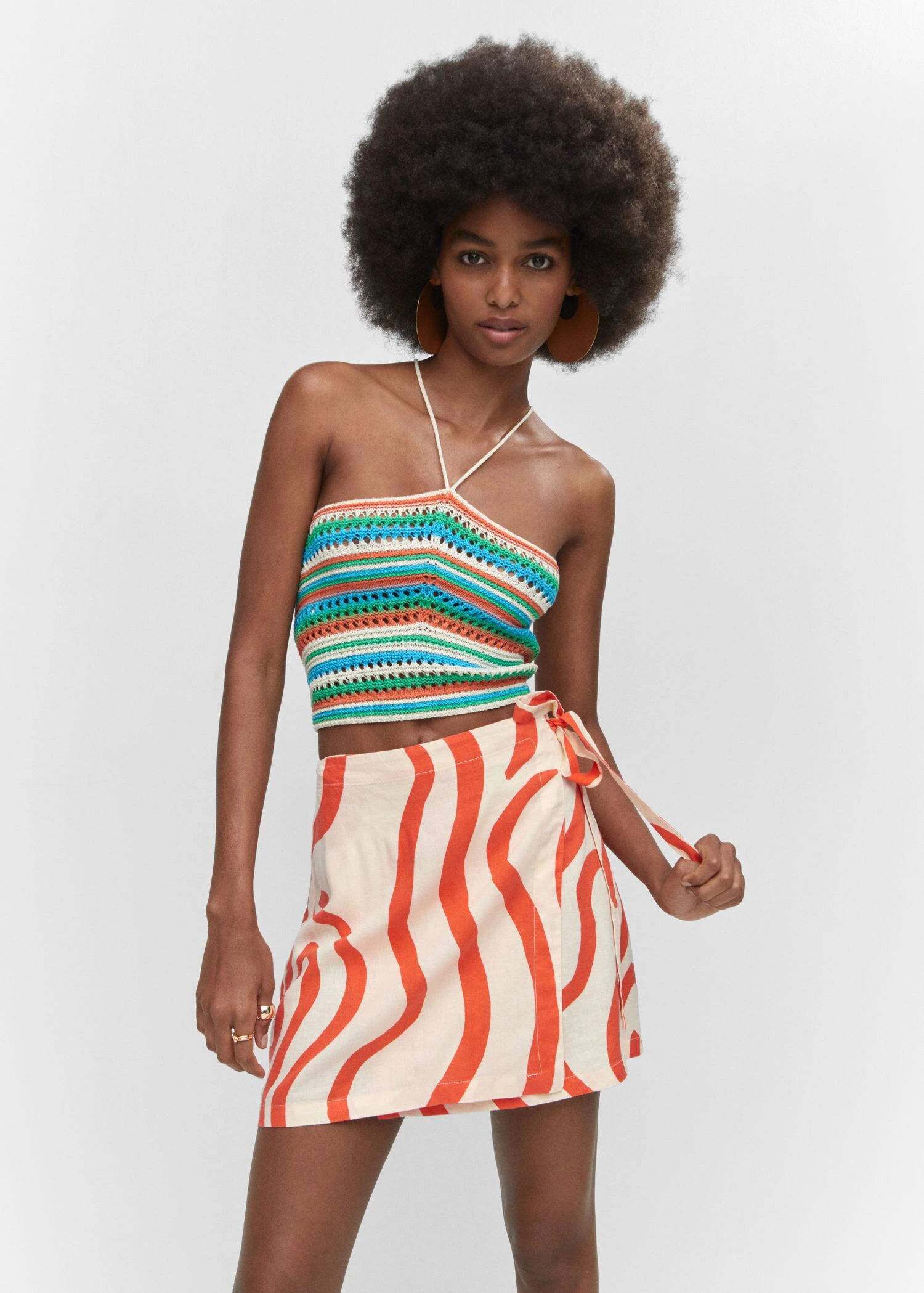 Jupe Imprimée Lin 3 Jupe Imprimée Lin