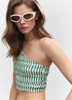 Top Asymétrique Froncé -Vêtements Pascher 57050267 43 D1