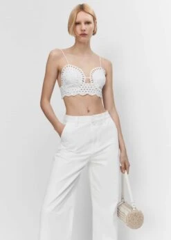 Crop Top Ajouré -Vêtements Pascher 57050275 01 D2