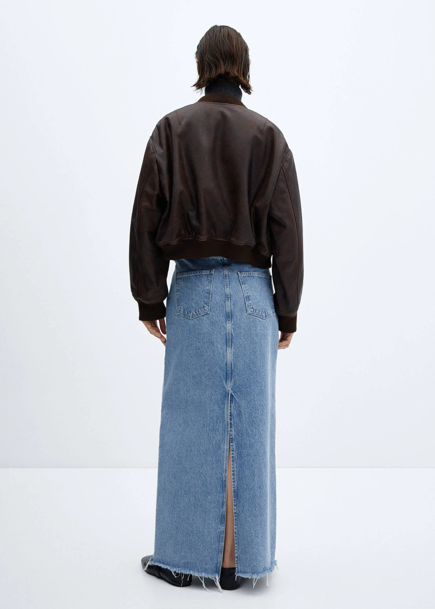 Jupe Longue En Jean 5 Jupe Longue En Jean – Image 3