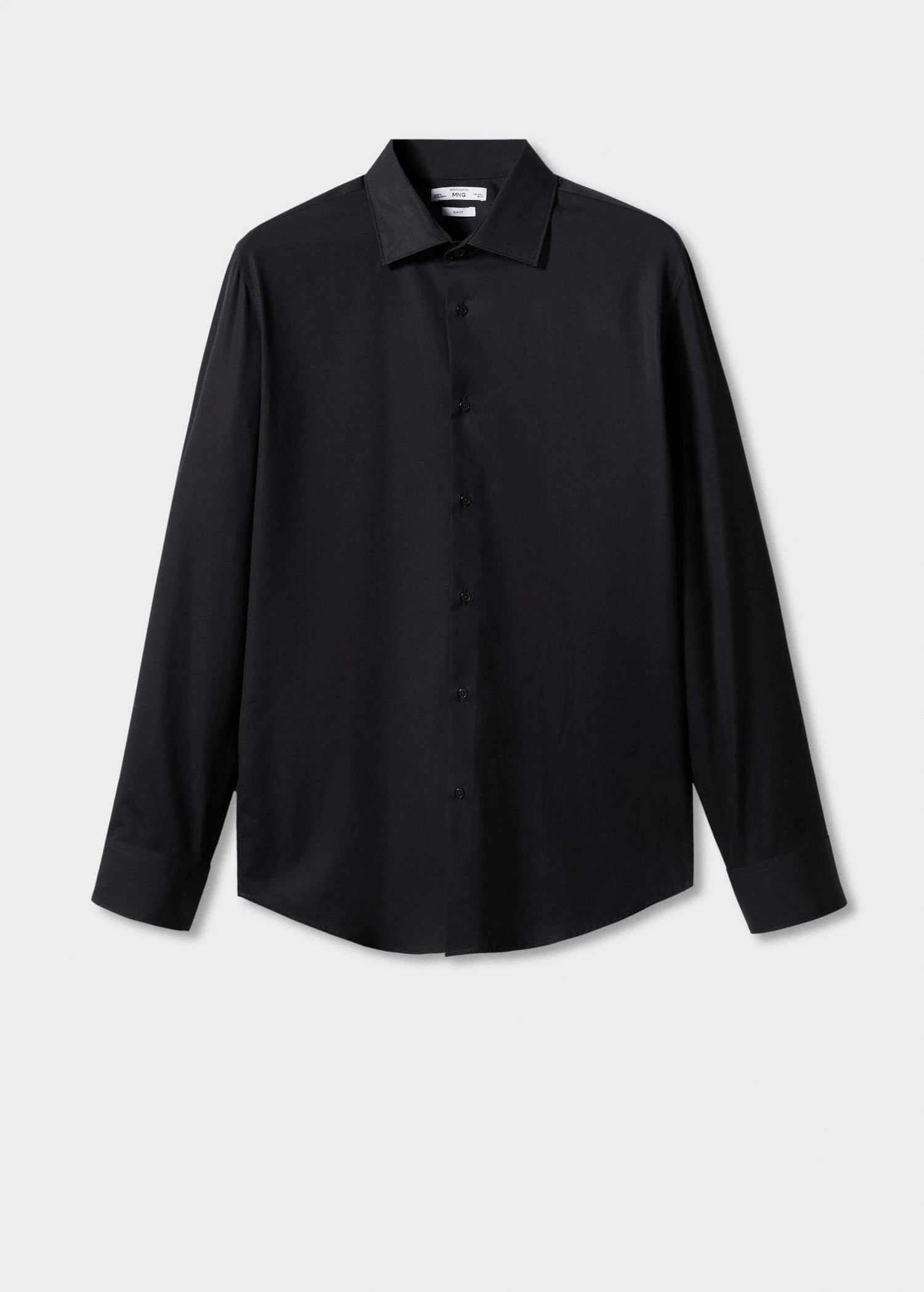 Chemise Costume Slim-fit Popeline Coton 16 Chemise Costume Slim-fit Popeline Coton – Image 14