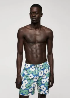 Maillot De Bain Imprimé Fleuri