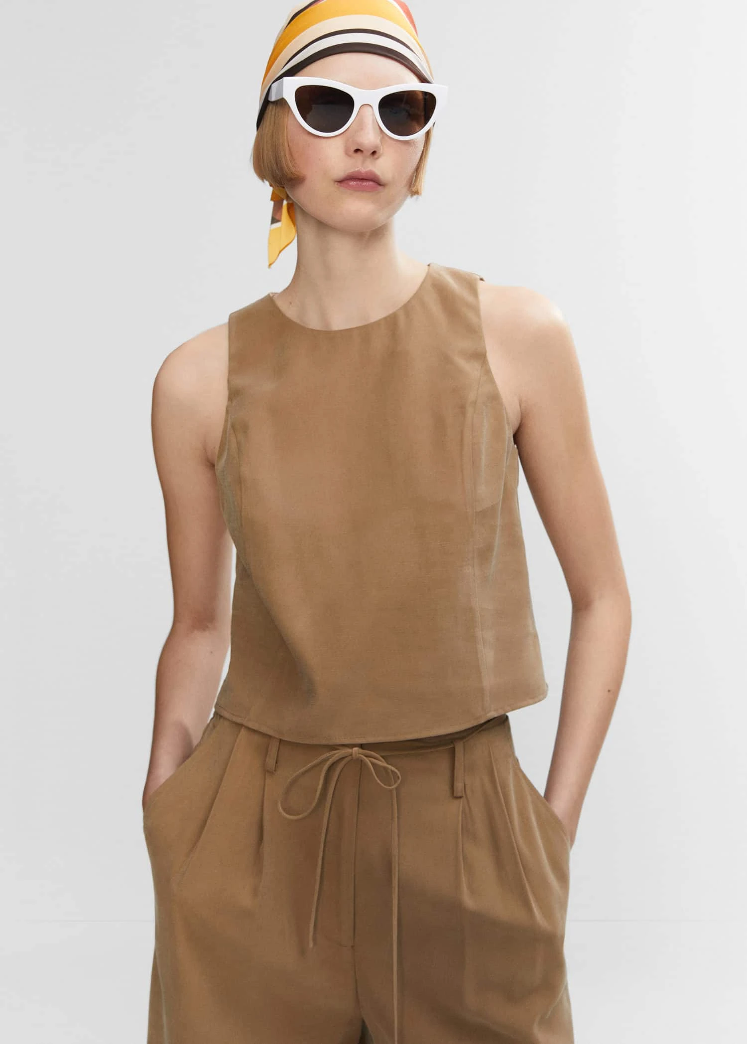 Crop Top Bretelles Larges 9 Crop Top Bretelles Larges – Image 7