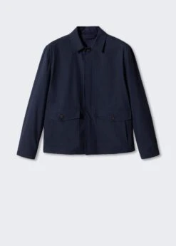 Veste Légère Coton Poches 17 Veste Légère Coton Poches -Vêtements Pascher 57052510 56 B